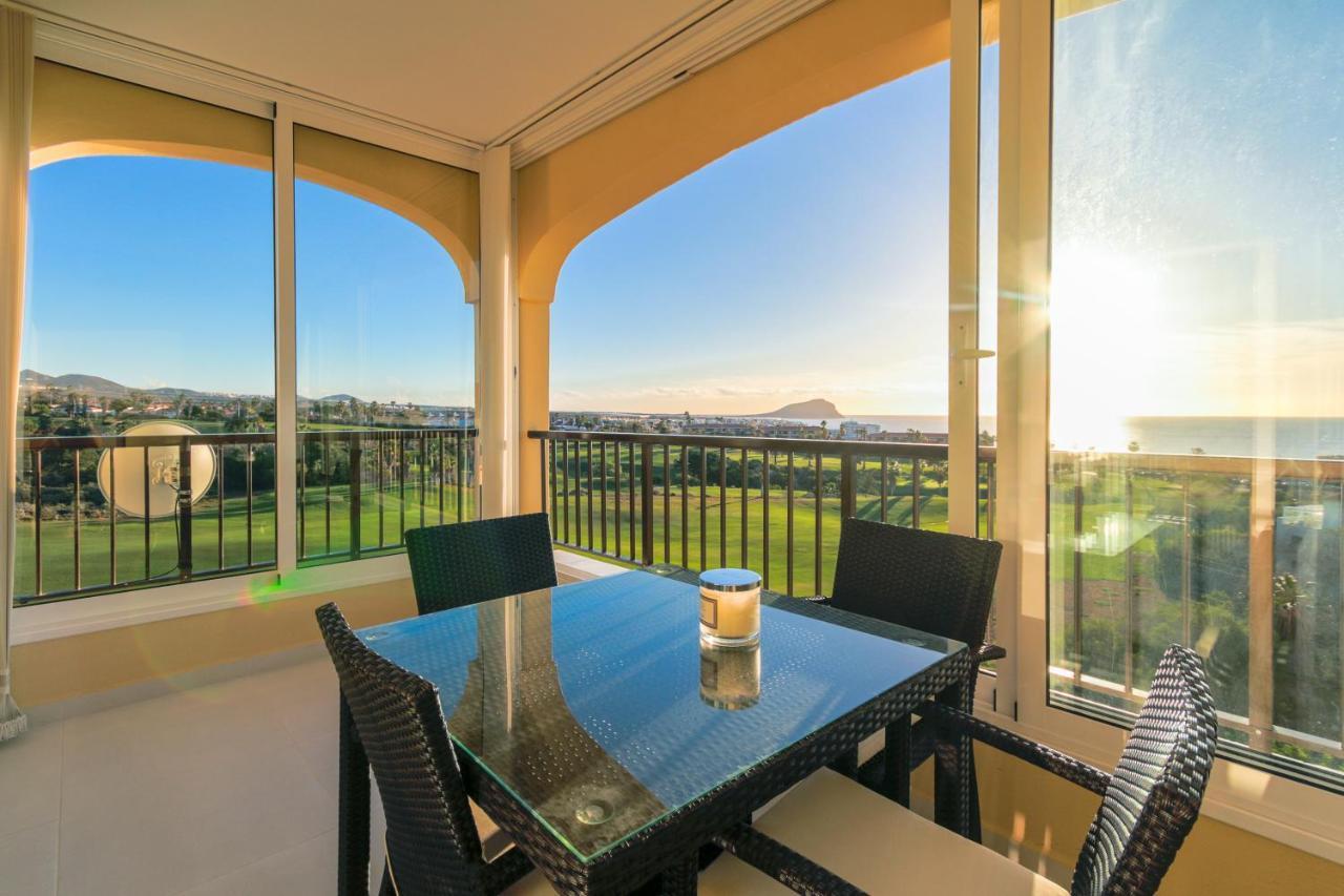 Golf View Apartment - Stunning Ocean View Golf Del Sur San Miguel de Abona Exteriör bild