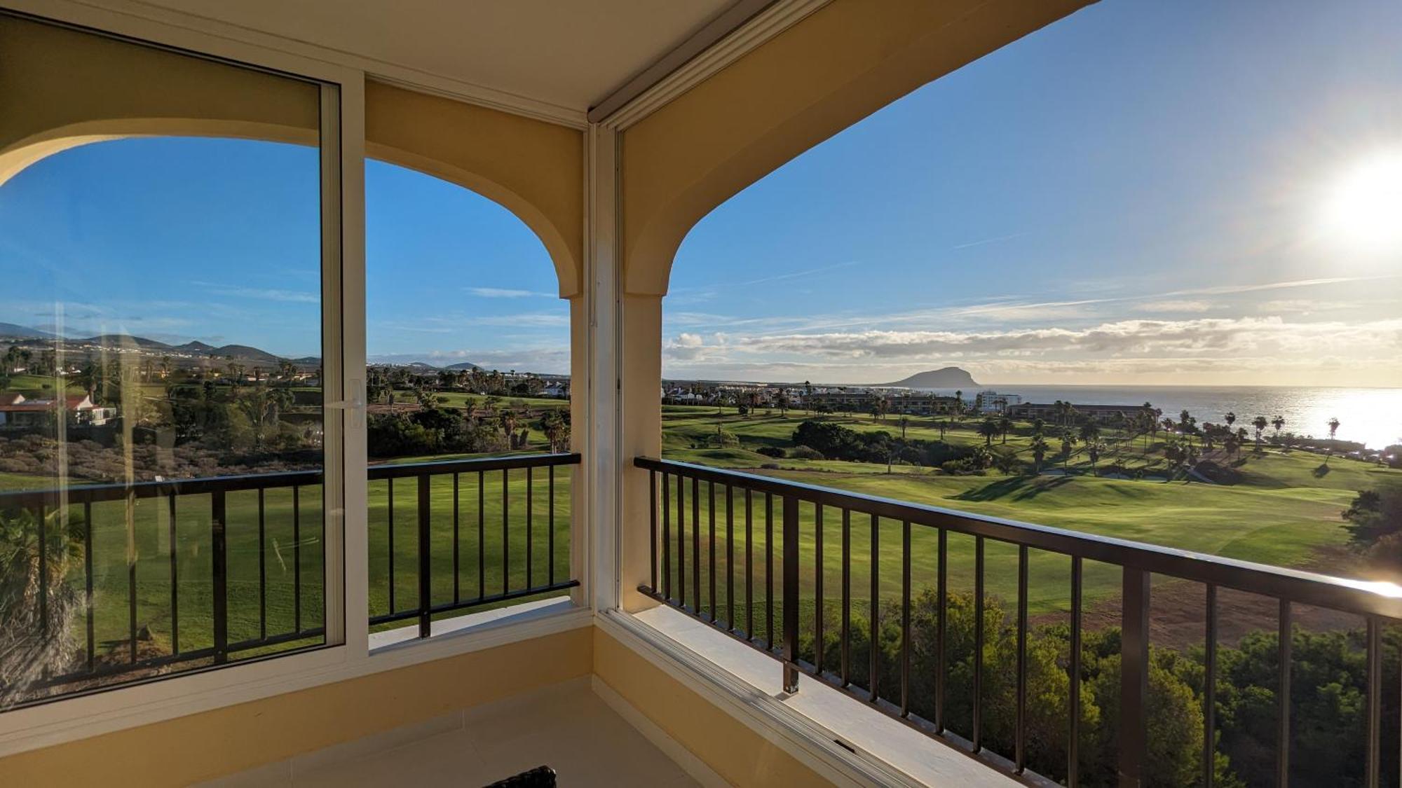 Golf View Apartment - Stunning Ocean View Golf Del Sur San Miguel de Abona Exteriör bild